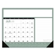 aerial view a group of notes desk pad with vinyl corners calendar, image 2 of 2