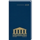 a navy blue pocket partner(r) weekly planner