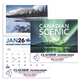 aerial view a group of canadian scenic pocket calendar, image 1 of 23