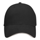 a black/black/stone pro - lite deluxe ii cap with sandwich visor