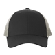 a black/black/stone pro - mesh breathable sports cap