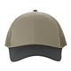 a khaki/black/khaki pro - mesh breathable sports cap