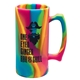 aerial view a hippie hops silipint(r) beer stein - 28 oz, image 1 of 3