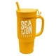 aerial view a classic yellow silipint(r) humbler - 32 oz, image 1 of 3