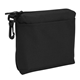 a black posh kit with zipper and pockets