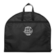 aerial view a black foldable garment bag, image 1 of 3