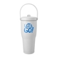 aerial view a white the viking collection(r) nova handle tumbler - 30 oz, image 1 of 4