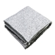 aerial view a cool gray 6 sherpa - backed heathered blanket, image 1 of 2