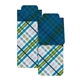a plaid big magneticmark bookmark