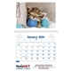 aerial view a group of puppies kittens pocket calendar, image 5 of 23