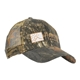 aerial view a group of adjustable camo mesh cap with hook and loop closure, image 1 of 2