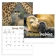 aerial view a group of animal babies appointment calendar - stapled, image 2 of 24