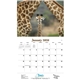aerial view a group of animal babies appointment calendar - stapled, image 5 of 24