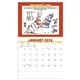 aerial view a group of murphys law appointment calendar - stapled, image 4 of 24