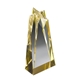 aerial view a gold medium star sculpture award, image 1 of 2