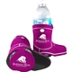 a magenta (pms 241 c) boot shaped scuba coolie