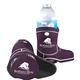 a burgundy (pms 518 c) boot shaped scuba coolie