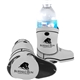 a grey (pms cool gray 3 c) boot shaped scuba coolie