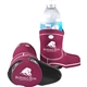 a crimson (pms 7434 c) boot shaped scuba coolie