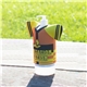 aerial view a custom 1 liter sanitizer cover 1 liter jersey, image 1 of 2