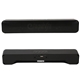 aerial view a black rgb - illuminated grill colorwav soundbar, image 1 of 2