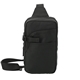 aerial view a black hydration water bottle sling, image 1 of 5