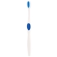 aerial view a blue winter accent toothbrush, image 1 of 2