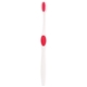 aerial view a red winter accent toothbrush, image 1 of 2