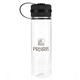 aerial view a clear venture recycled r - pet sports bottle 21oz, image 1 of 3