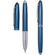 aerial view a midnight blue schifano triple function pen, image 1 of 2