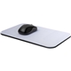aerial view a white-black nowire 2- in -1 mouse pad qi charger, image 1 of 5