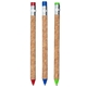 a group of recycled cork pencil pen