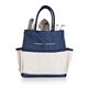 aerial view a navy blue large garden tote, image 1 of 4