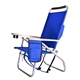 aerial view a royal blue cruze classic beach chair, image 1 of 3
