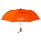 a orange 42 mini compact umbrella