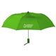 a lime green 42 mini compact umbrella