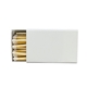 aerial view a white head with natural stick 2 wood match 23-24 box, image 1 of 3