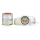 a clear with peppermint 2- in -1 mint lip moisturizer container