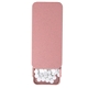 a pink wheat straw box with mints