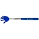a blue extendable back scratcher