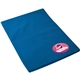 a royal blue yoga / workout towel
