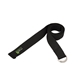 a black namaskar yoga strap