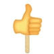 a group of thumbs up mini hand fan - paper products