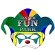 a group of jester mask w / elastic full color