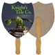 a group of shield 2 recycled hand fan - paper products