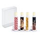 aerial view a group of 4 pack beeswax lip moisturizer, image 2 of 2