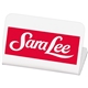 aerial view a white economy plastic signs 1-10 sq. in., image 1 of 2
