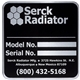 a group of metal plates signage 9-12 sq. in.