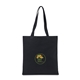 aerial view a black aware(tm) recycled cotton tote, image 1 of 4