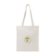 aerial view a natural aware(tm) recycled cotton tote, image 1 of 4